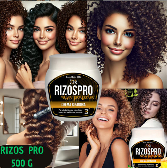 Rizos Pro – Crema Rizadora para Rizos Definidos y Sin Frizz