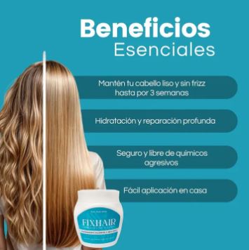 FIXHAIR CREMA ALISANTE Y ANTI FRIZZ