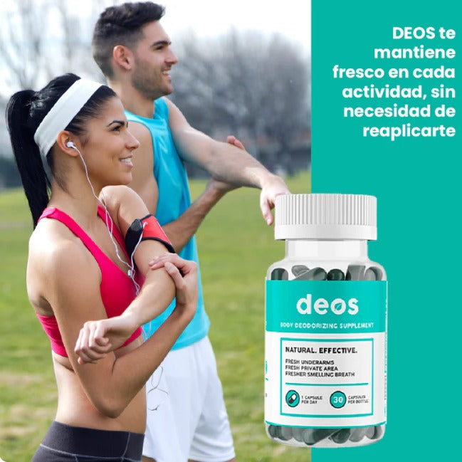 DEOS® – Suplemento Desodorante Interno Natural
