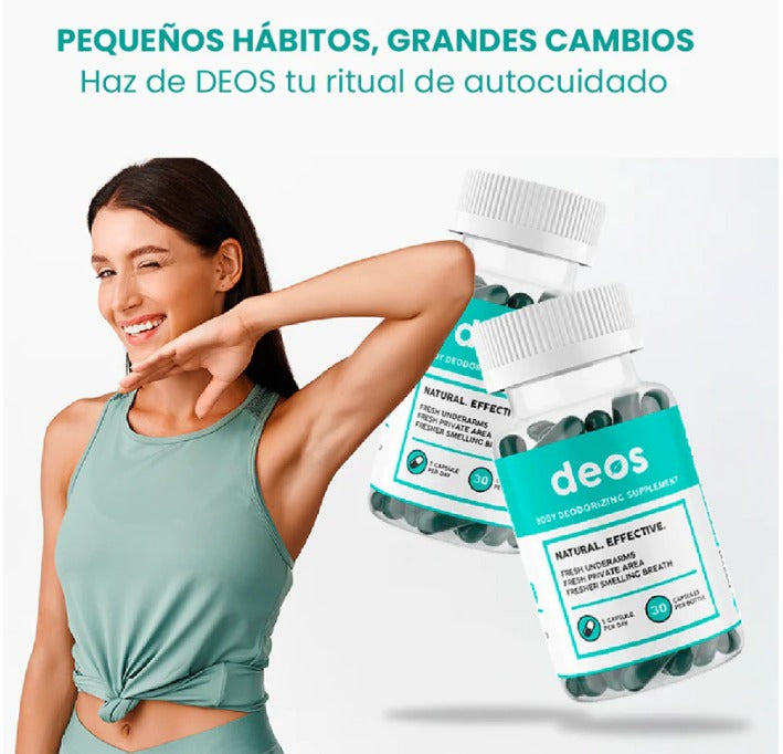 DEOS® – Suplemento Desodorante Interno Natural