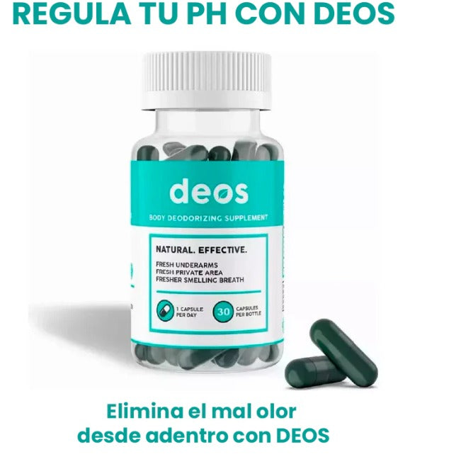 DEOS® – Suplemento Desodorante Interno Natural